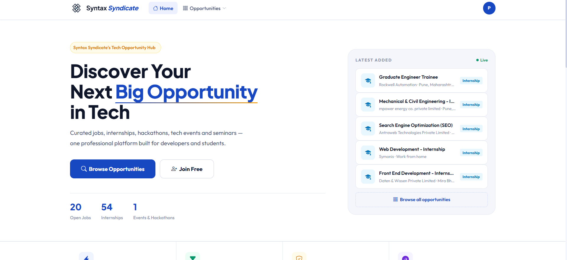 Opportunity Site Preview